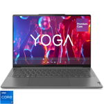 Ultrabook Lenovo 14.5'' Yoga Pro 7 14IRH8, 3K IPS 120Hz, Procesor Intel® Core™ i7-13700H (24M Cache, up to 5.00 GHz), 16GB DDR5, 1TB SSD, GeForce RTX 3050 6GB, No OS, Storm Grey, 3Yr Onsite Premium Care, Lenovo