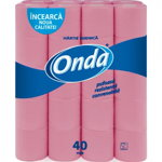 Hartie igienica Onda, 2 straturi, 40 role/bax, Onda