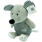 Tulilo Mascot jucării în dungi - Mouse 26 cm, Tulilo
