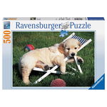 Puzzle golden retriever 500 piese ravensburger, Ravensburger