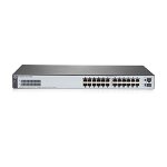 Switch cu 24 porturi Aruba J9980A, 52 Gbps, 38.6 Mpps, 8.000 MAC, 2 porturi SFP, 1U, cu management, Aruba