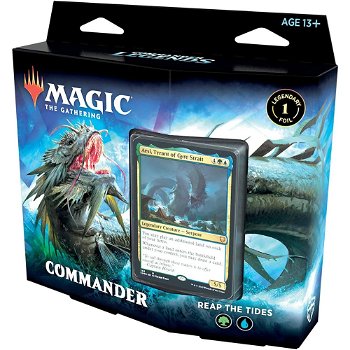 Magic the Gathering Commander Legends Commander Deck Reap the Tide, Magic: the Gathering