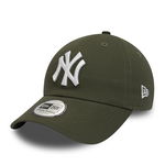 New Era, Sapca cu logo League Essential, Verde padure, 56-62 CM