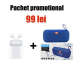Pachet promotional Boxa Bluetooth + Casti i7 MINI, 