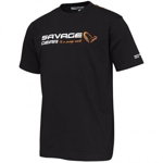 Tricou Savage Gear Signature Logo Black Ink (Marime: L), Savage Gear