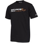 Tricou Savage Gear Signature Logo Black Ink (Marime: XL), Savage Gear