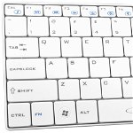 Kit tastatura si mouse Bluetooth 2,4Ghz Esperanza Liberty, USB, 4 butoane, 800/1200/1600dpi, alb, Esperanza