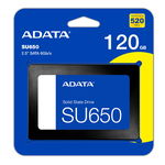 SSD 3D NAND ADATA 512GB, 2.5”, ASU650SS-512GT-R, ADATA