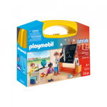 Playmobil City Life - Scoala, set portabil