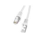 LANBERG Cablu de retea din fibra optica Lanberg PCF6-10CC-0050-W, RJ45 cat.6 FTP 0.5m, Alb, LANBERG