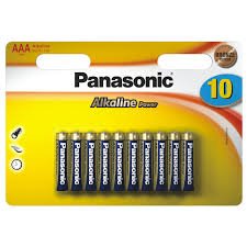 Panasonic Baterii Alkaline LR03, 10 buc