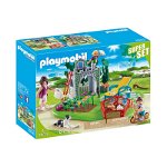 Jucarie Playmobil Super set - Gradina familiei, plastic, 34.8 x 24.8 x 9.5 cm, Multicolor