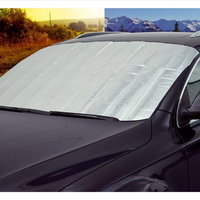 Parasolar auto pentru exterior parbriz 180x85 cm - protectie stergatoare vara si iarna