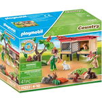 Set de Constructie Playmobil Cusca Pentru Iepurasi, Playmobil