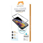 Folie Protectie Sticla Lemontti FullFit LFSTFFIP13PMBK pentru Apple iPhone 13 Pro Max (Transparent/Negru), Lemontti