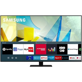 Televizor Samsung 49Q80T, 123 cm, Smart, 4K Ultra HD, QLED, Clasa B
