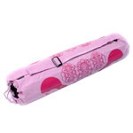 Husa Saltea Yoga Basic Art Collection bumbac - Roze - pentru saltele de 65 cm latime, ""