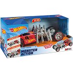 Masinuta Hot Wheels Monster Action - Street Creeper, cu lumini si sunete
