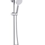 SMACK Coloana de dus, Cu 3 functii curgere apa, Inox, Din Alama, Culoare Gri Mat SMK-5032-3, 