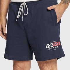 Tommy Jeans Pantaloni scurți sport Tjm Entry Flag DM0DM14271 Bleumarin Regular Fit