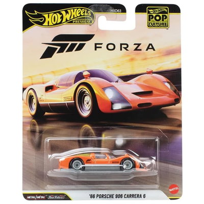 Masina metalica, Hot Wheels Premium, Pop Culture, 66 Porsche 906 Carrera 6, JHW97, Hot Wheels