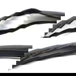 Husa Volan Auto - Gri/Negru,