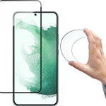 Wozinsky Wozinsky Full Cover Flexi Nano folia szklana szkło hartowane z ramką Samsung Galaxy S22 przezroczysty, Wozinsky