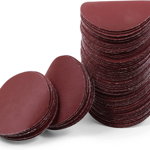 Set de 100 de discuri abrazive Leontool, oxid de aluminiu, rosu, 800, 5,5 cm