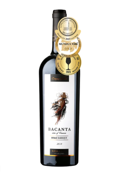 Vin rosu - Bacanta - Syrah, sec, 2018, CramaGirboiu