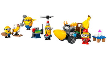 Lego Despicable Me 4 - Minionii si masina-banana (75580)