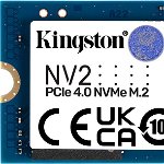 Kingston NV2 1TB M.2 2280 PCI-E x4 Gen4 NVMe SSD (SNV2S/1000G), Kingston
