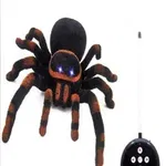 Jucarie interactiva THK cu telecomanda, Paianjen Tarantula, Caramiziu, 23 cm