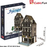 PUZZLE 3D - CBF3 - Colectia Jigscape - Restaurant din epoca Tudorilor