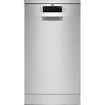 Masina de spalat vase AEG FFB73517ZM, Slim, 10 seturi, 9 programe, Clasa D,  Inverter, Maxi Flex, AirDry, Pro Clean, Deschidere automata a usii, 45 cm, Inox