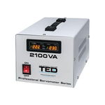 Stabilizator de tensiune retea, monofazat, TED Electric 2100VA / 1200W cu servomotor TED000132