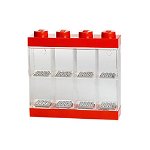 LEGO Cutii depozitare: Cutie rosie pentru 8 minifigurine, LEGO
