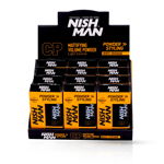 Pachet Pudra de Volum Nish Man 20g Neagra 12 buc, Nish Man