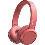 Casti Audio On-Ear Philips, TAH4205RD/00, Bluetooth, Autonomie 29h, Rosu, Philips