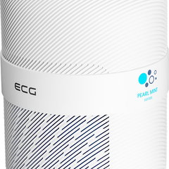 Purificator de aer ECG AP1 Compact Pearl, 30 W, Wi-Fi, 3 viteze, ionizare, aromaterapie, alb