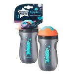 Cana Sippee Izoterma ONL Tommee Tippee 260 ml 12luni + Gri, TOMMEE TIPPEE