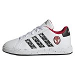 Pantofi sport Adidas GRAND COURT Spider-man K IG7169, 31 EU, Alb
