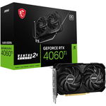 GeForce RTX 4060 Ti VENTUS 2X BLACK OC 16GB GDDR6 128-bit DLSS 3.0, MSI