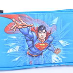 Penar, tip etui, triunghiular, albastru, SUPERMAN