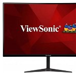 Monitor LED ViewSonic Gaming VX2718-2KPC-MHD Curbat 27 inch QHD VA 1 ms 165 Hz, ViewSonic