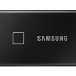 SSD extern Samsung T7 Touch 1TB USB 3.2 Gen2 Securizare Amprenta Negru