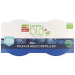 Piure mere afine fara zahar eco 2x100g - LA FINESTRA SUL CIELO, LA FINESTRA SUL CIELO