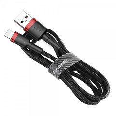 Cablu Date si Incarcare USB-A - Lightning Baseus Cafule, 18W, 0.5m, Rosu CALKLF-A19, Baseus