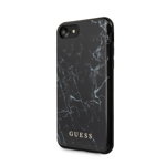 Husa Guess Marble pentru iPhone 8/SE 2 Negru, Guess