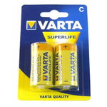 Set 2 baterii Engros R14 Varta Superlife, 