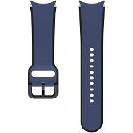 Curea smartwatch Samsung Two-tone Sport Band pentru Galaxy Watch5, 20mm, (S/M) (Albastru), Samsung